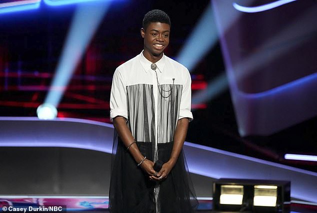 Ronnie Wilson, 28, an accountant from Atlanta, was the first participant on night five of the Blind Auditions