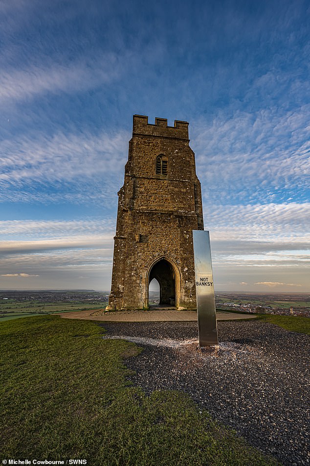 In 2020, a large silver structure was seen atop Glastonbury Tor, an ancient hill associated with King Arthur and Celtic mythology