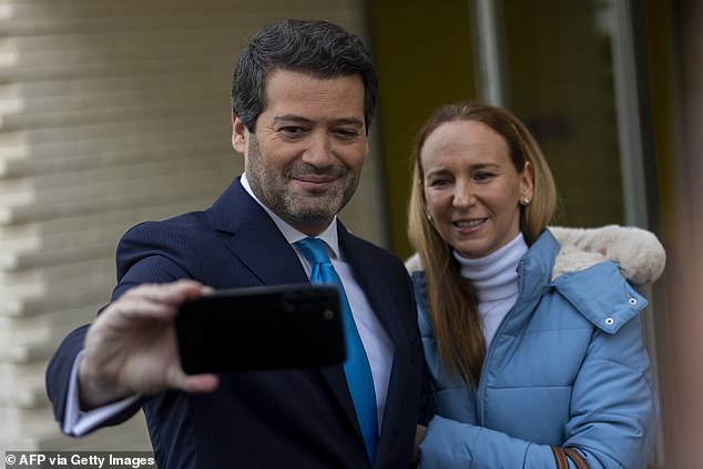 Ventura, who is married without children, tied the knot with Dina Marques Nunes in 2016 and is regularly photographed with the physiotherapist at campaign rallies