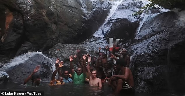 Luke initially ventured into a community where about 200 people lived.  Afterwards he visited all the other villages and was always warmly received