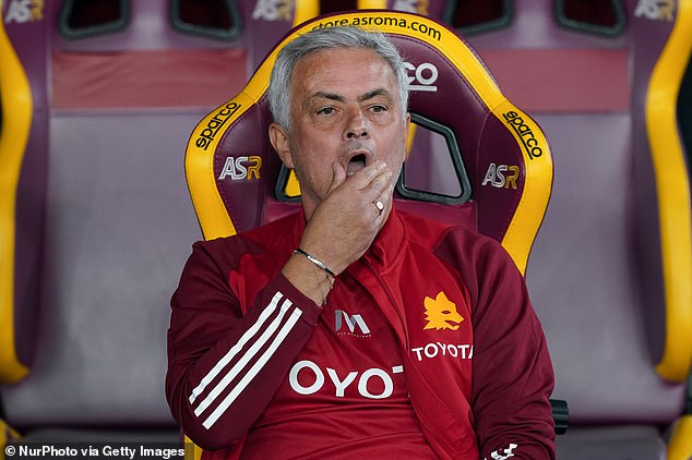 Mourinho was sacked by Roma in January after a dismal run of form in Serie A