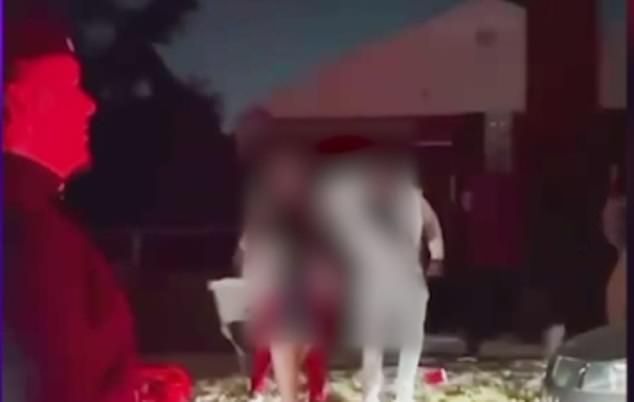 A Snapchat video captured the moment Lowe and Fuamoli Pomale were shot at the house party