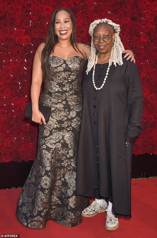 Whoopi pictured here at the opening of Tyler Perry Studios in October 2019 with Alexandrea