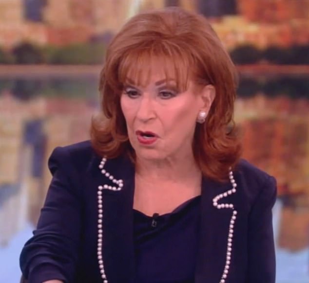 Comedian Joy Behar asked the panel if they think 