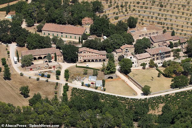 Pitt says he was blindsided when Jolie sold her share of Chateau Miraval, a 35-room estate with a celebrated vineyard in the south of France that Pitt and Jolie bought in 2011 for $60 million.  The 1,000-acre estate – now valued at $164 million – is where the couple tied the knot in 2014