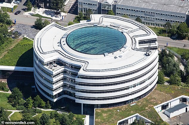 Caren Elosua has filed a lawsuit against pharmaceutical giant Novo Nordisk, their headquarters can be seen here, claiming the weight loss drugs are causing stomach problems in users