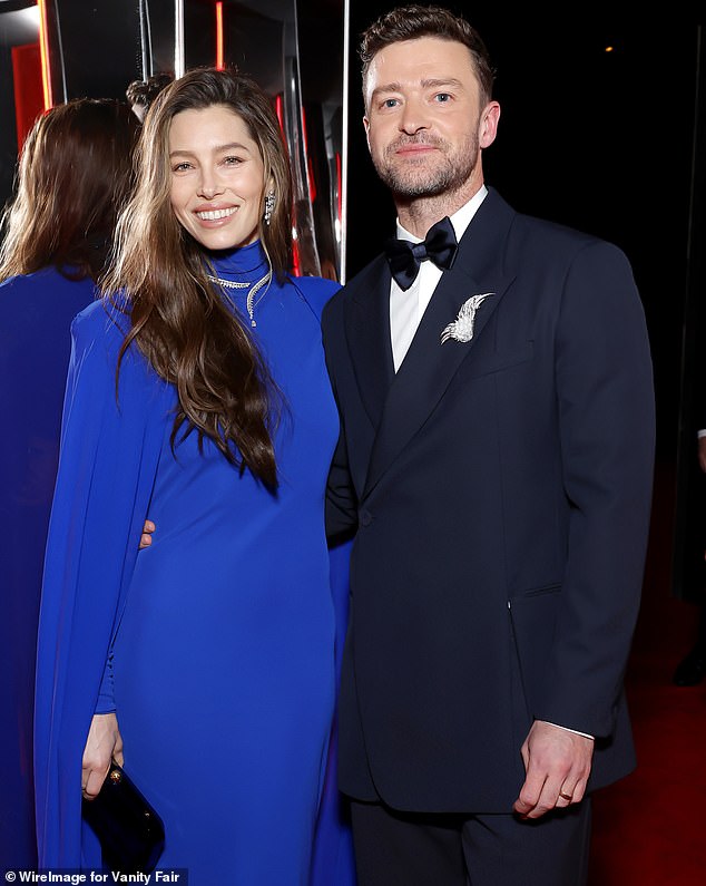 The couple looked smitten as they attended the Vanity Fair Oscar Party on Sunday