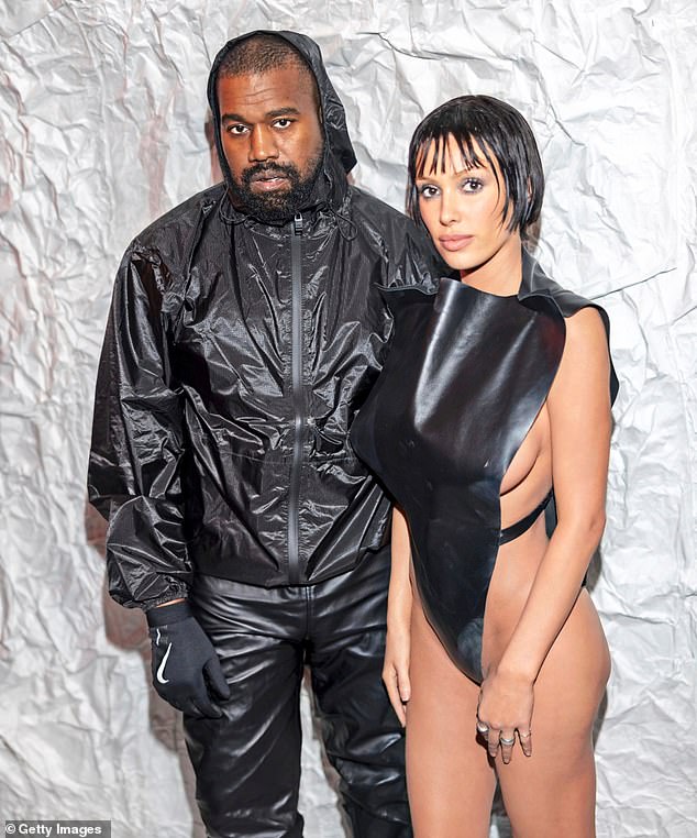 Notably, the event marked the first time Kim and Bianca have been seen together in public since Bianca and Kanye tied the knot in December 2022 – pictured in February