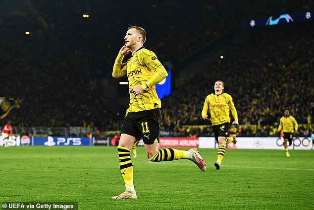 Marco Reus put the match beyond doubt with Dortmund's second deep into stoppage time