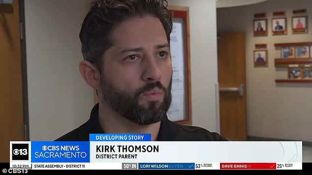 Parent Kirk Thomas said there was no consent form.  There was no notification to the parents