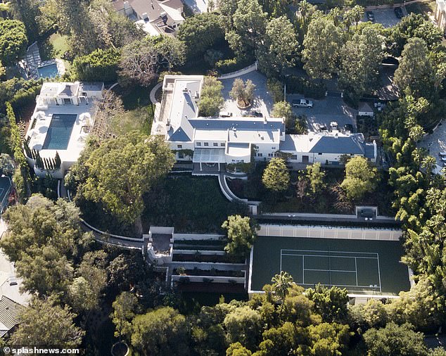 The couple takes refuge in Swift's $25 million Beverly Hills pad - the Samuel Goldwyn Estate