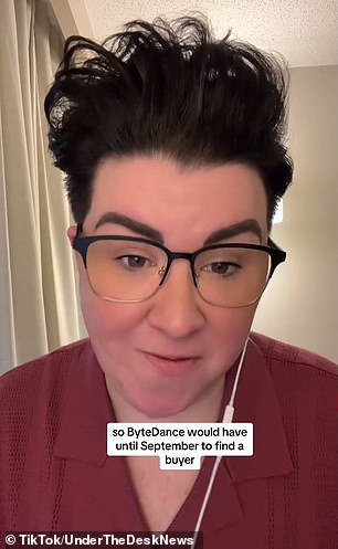 TikTok creator UnderTheDeskNews