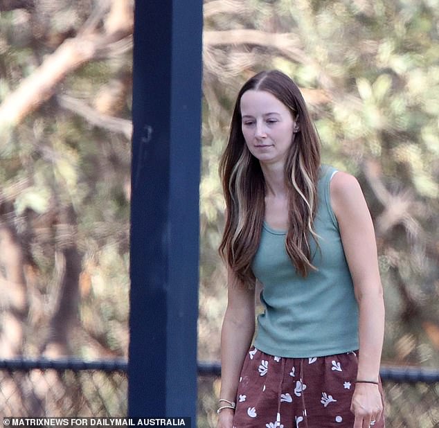 Lilly Watts is pictured in Perth on a short getaway with her family