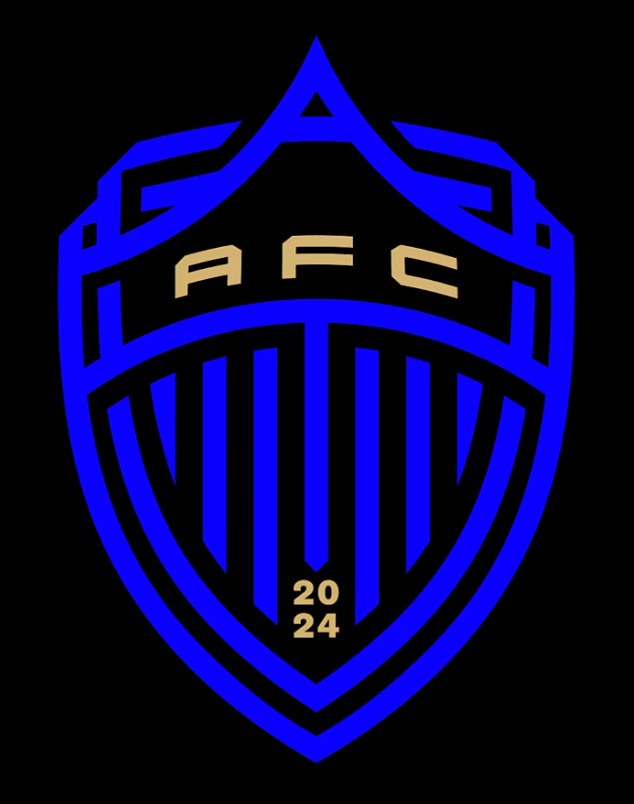 The new club's emblem features the letter 'A', a nod to the city and its skyline