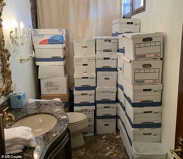 After an initial search turned up hundreds of classified documents, the FBI raided Mar-a-Lago in 2022 and found more than 100 others neatly stored in boxes throughout the building.