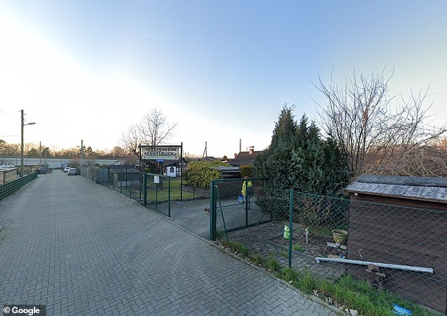 The Kennelblick allotments in Braunschweig, Lower Saxony, Germany, where Ralph H is said to live and was a neighbor with Christian Brueckner