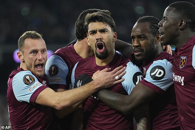 Lucas Paqueta gave the Hammers a perfect start as he leveled the score