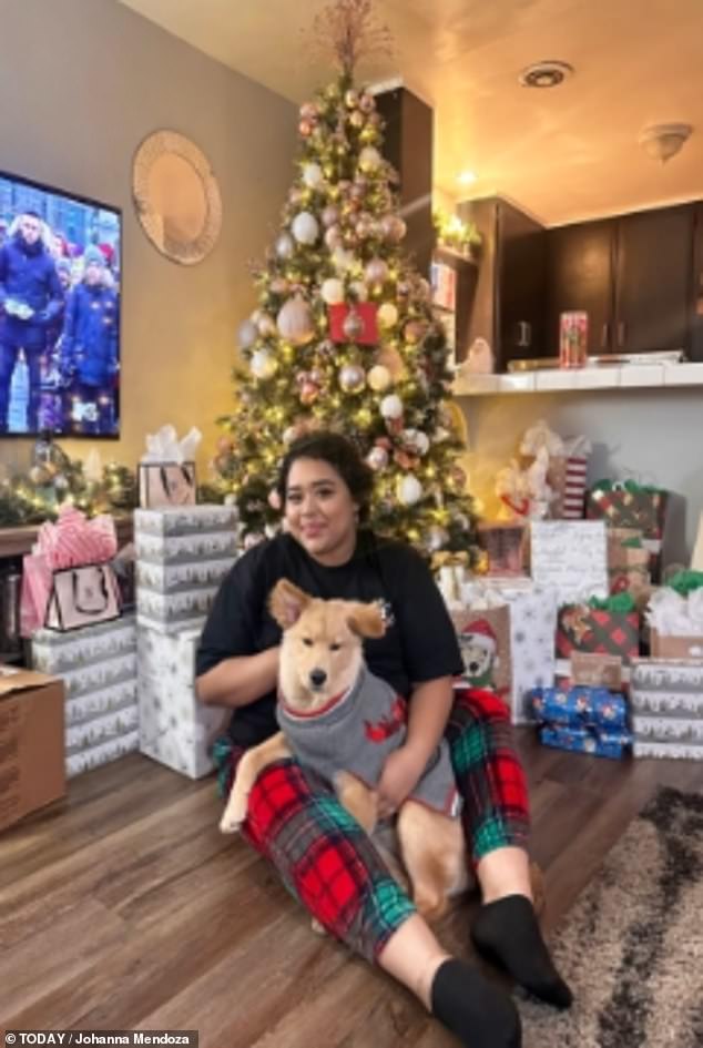 Johanna Mendoza was able to go home on Christmas Eve and at the age of 25 she is now cancer-free