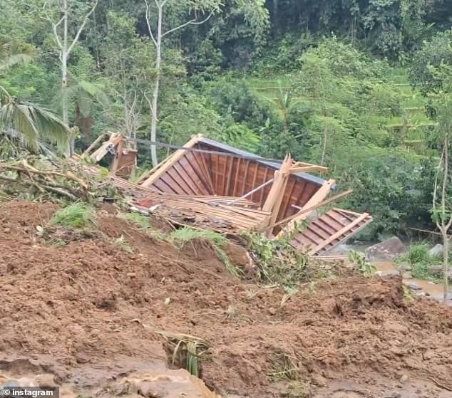 Angelina Smith and her Dutch partner were on the first night of a mountain retreat when heavy rain caused a landslide that swept away their villa