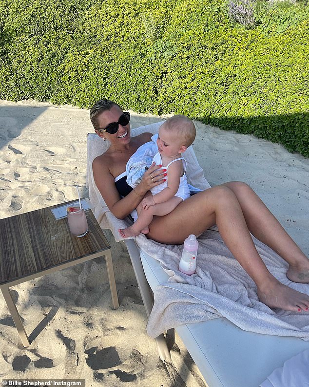 The former TOWIE star took to Instagram on Thursday to detail the terrifying encounter, as she reassured fans that Margot, 15 months, is 'slowly getting better'