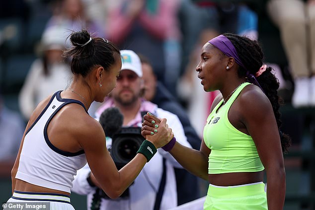 Gauff secured the victory in straight sets, breaking Yuan's nine-match win streak