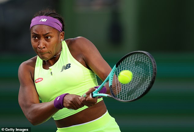 The win made Gauff the third player to reach five WTA 1000 semi-finals before turning 21