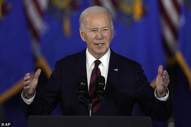 A day earlier, Biden stopped in Milwaukee, where he pledged more than $3 billion to infrastructure projects in the city