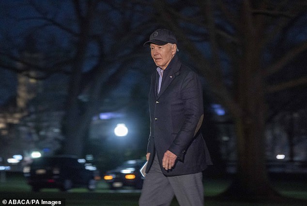 Michigan voted reliably blue until Trump's victory in 2016 (Photo: Biden steps out of Marine One on the South Lawn of the White House after his campaign event)