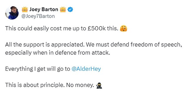 1710500405 716 Joey Barton launches GoFundMe campaign as the outspoken former footballer claims