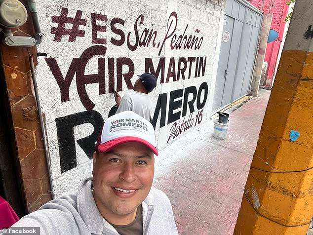 Yair Romero hoped to join the Mexican Congress and was found shot dead next to his brother in the Mexico City suburb of Ecatepec on February 10.