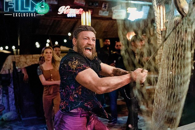 The UFC star said the filming process made him appreciate his fellow cast members.  Pictured: Conor as Knox in Road House.