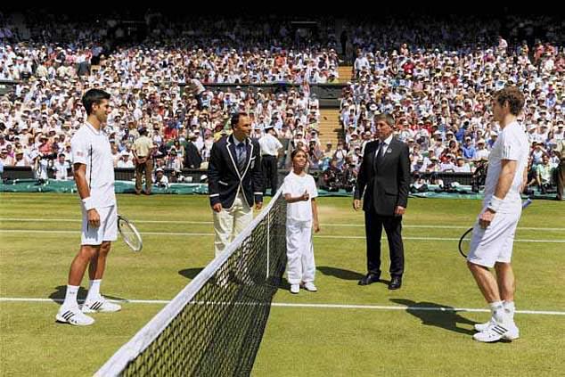 Pinki's newfound fame saw her invited to do the coin toss at the 2013 Wimbledon Men's Singles Finals