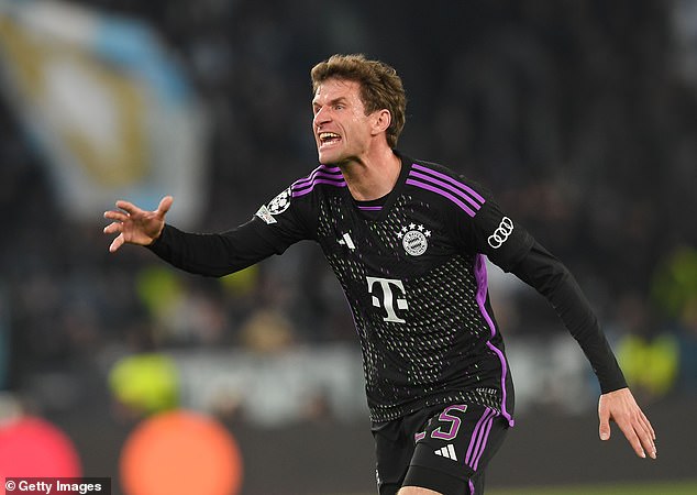 Thomas Müller has given his reaction to signing Arsenal in the Champions League