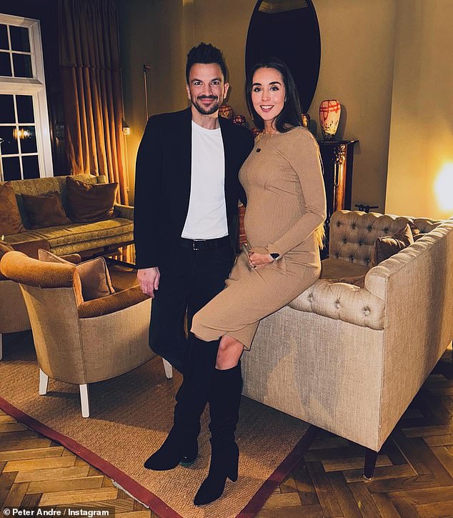 Peter Andre and his wife Emily, 34, were all smiles as they celebrated his 51st birthday and enjoyed a babymoon at Champneys' Forest Mere on Wednesday