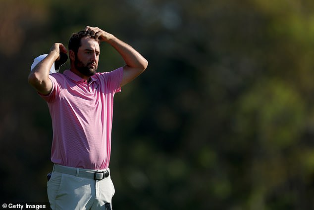 “I didn't know if I could keep playing,” Scheffler admitted after round two