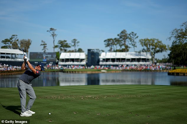 He carded a three-under par 69 to his opening 66 and was five behind leader Wyndham Clark