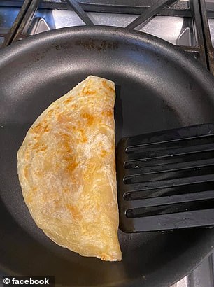 You just need to spray or put a few drops of oil on your pan and then cook until soft