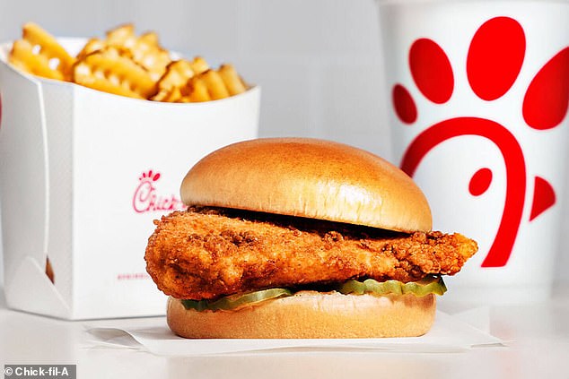 Chick-fil-A says the goal is for customers to 'get their freshly prepared orders quickly'