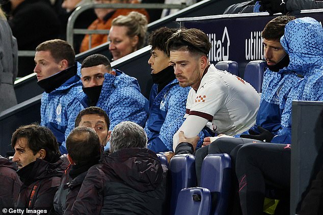 Grealish has suffered three separate injuries this season and has played just two of the last 13 games