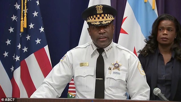 Chicago Police Chief Larry Snelling said Brand was released on parole the day before he carried out the attack