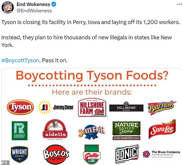 1710586013 419 Tyson Foods BOYCOTTED as it sacks 1300 staff at Iowa