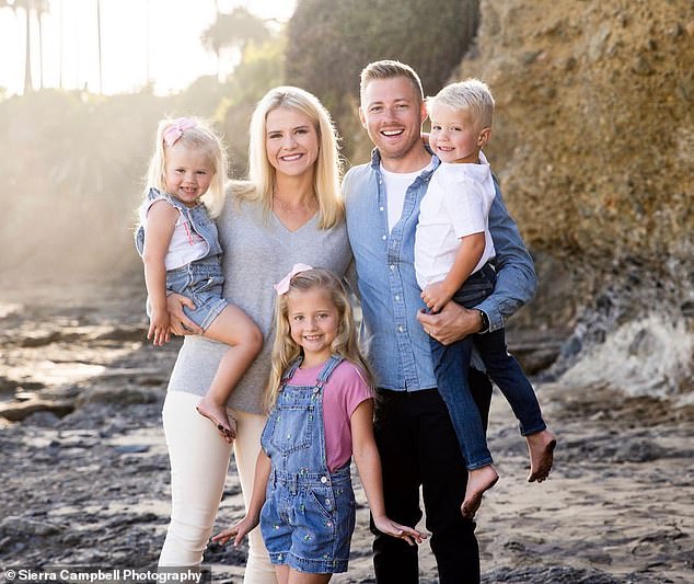 The mother of three, 36, took to social media to reflect positively on the milestone as she shared: 'I believe in happy endings'