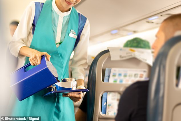 The hot water pots are rarely 'thoroughly cleaned' on flights, says the travel professional