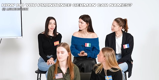 In Germany the Z is more difficult and they say 'mert-say-dez-bends', with a slightly shorter 'Mer' at the beginning of the word