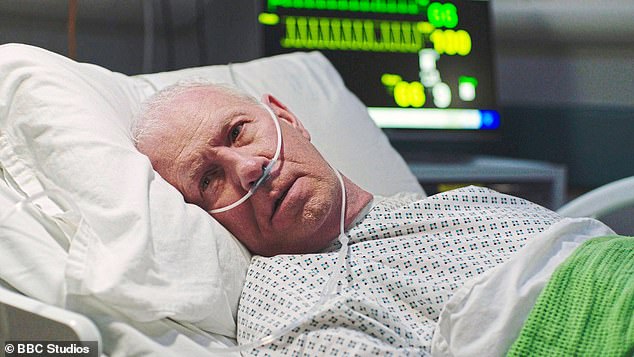 The Senior Head Nurse, played by Derek Thompson since the show's inception in 1986, found his life hanging in the balance after he was brutally stabbed in last week's cliffhanger.