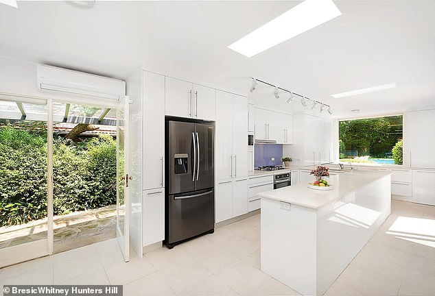 Ms Maehashi bought the mansion off the market in December after selling her home in Mona Vale, in Sydney's northern beaches, for about $6 million.