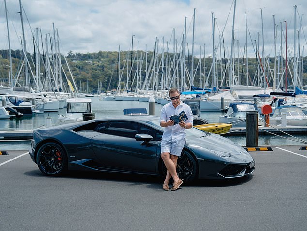 Daniel Walsh, 33, bought a waterfront home on Sydney's northern beaches, near Palm Beach, for $6 million last year.  The married father of one also owns a Lamborghini Huracan and a 50-foot yacht on top of his $20 million real estate portfolio