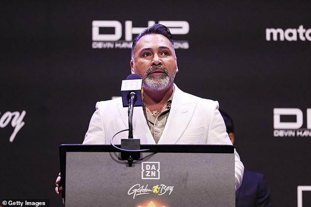 Oscar De La Hoya insists Ryan Garcia will be ready to fight Devin Haney on April 20