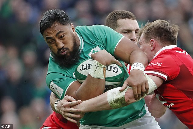 Ireland's Bundee Aki was a threat and excelled throughout the tournament