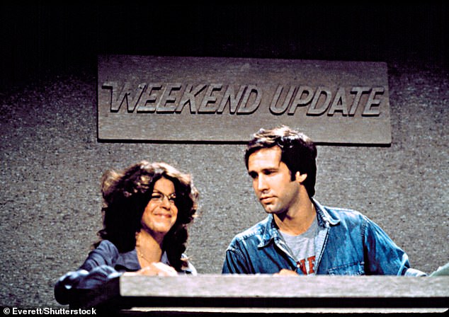 Chase first gained recognition as a writer and star on the first season of SNL in 1975-1076, where his recurring Weekend Update segment became a staple of the show.